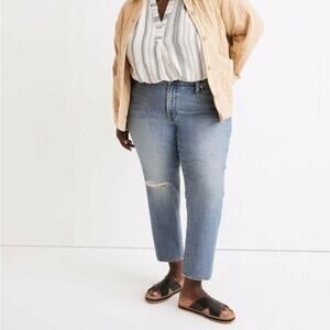 Madewell Women's The Mid Rise Perfect Vintage Jean Size 26W
